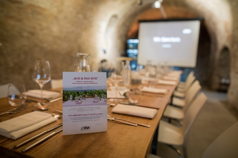 A "g'scheite" Kellerjause Kellerjause von Reinhard Winiwarter am 13. Februar 2018 in der wineBANK Wien.